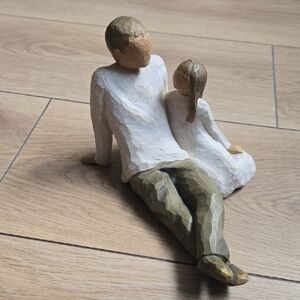 Willow Tree "Father and Daughter" Figurine by Susan Lordi 2000